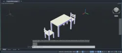 AUTOCAD 3D - CHAIR DESIGN