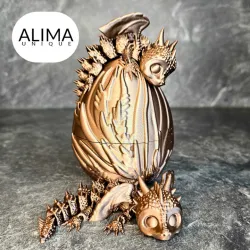 Baby sand dragon - articulated / flexi
