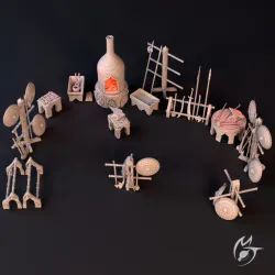 Bazaar Forge Objects & Props