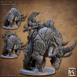 Behemot Rider - D (The Quest for Goldvein)