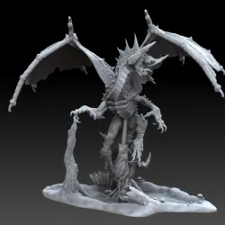 Black Dragon w/ Swamp Base