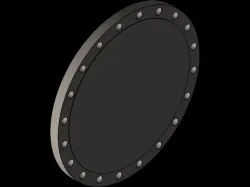 Blind flange (Bride Pleine) 24" #150