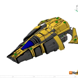 Brave- Space Elf Vulfen Grav Tank