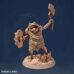 Bullywug - Bullywug Warrior - Bullywug Fighter - Frog - Frog People - Frogfolk - Warrior - Toad - Monster- Fighter