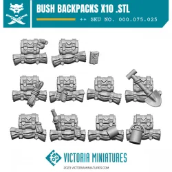Bush backpacks x10