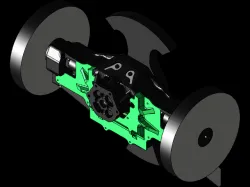 Chakram, antweight plastic
