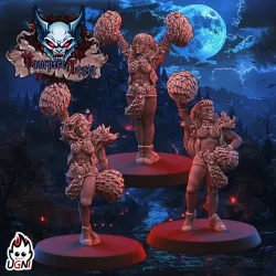 Cheerleader x3 - Vampire Team
