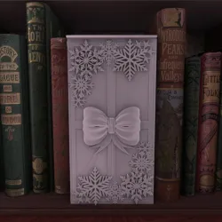 Christmas booknook