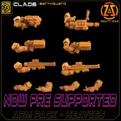 CLADE - ARM PACK - HEAVY WEAPONS