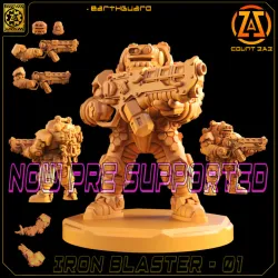 CLADE - IRON-BLASTER 01 - for all your ionic blasting needs.