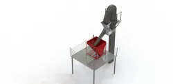 Coal hopper feeder