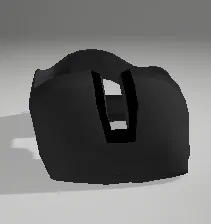Computer Mouse Cover with Keyhole.
