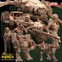 Cyberpunk models BUNDLE - Drone Wars 3.0 - (March24 release)