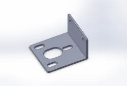 DC motor sheetmetal holder