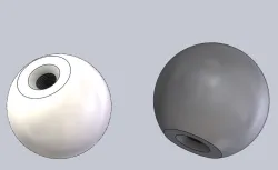 DIN 319 Ball knob - FORM C