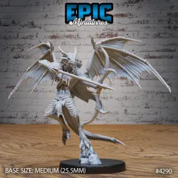 Draconic Demon Copper Bow / Winged Demon / Beast Dragonborn / Hell Spawn / Fyling Evil Warrior / Devil Encounter