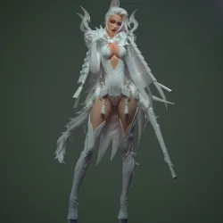 Dragon Priestess :STL FILES - NSFW