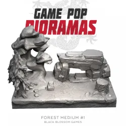 DRM003 Forest M #1 Diorama :: Game Pop Dioramas :: Black Blossom Games