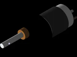 Eccentric DC Motor