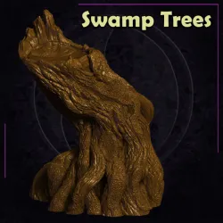 Elder Swamp Tree - Scatter Terrain