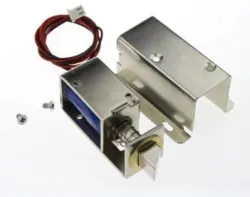 Electromagnetic latch lock