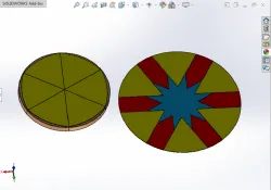Expanding rotating table