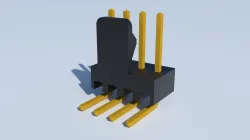 Fan Connector 4Pin Right angle