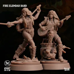Fire Elemdar Bard
