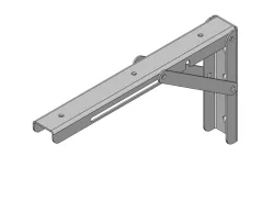 FOLDING SHELF-TABLE BRACKET