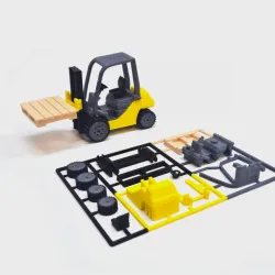 Forklift Kit Card with Palette