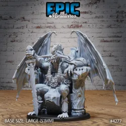 Frost Balrog Throne / Ice Devil Warlord / Demonic Warrior / Demon General / Evil Arctic Fighter / Frozen Lord / Snow Encounter