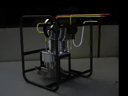 Gamma Stirling Engine