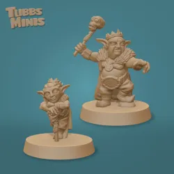 Goblin Bosses - Classic Monsters - Fantasy Miniatures