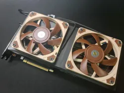 GPU shroud for 3070ti and Noctua NF-A12x15 or NF-A12x25