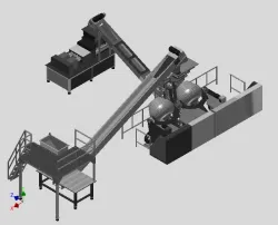 granule line