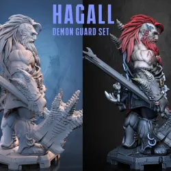Hagall - Demon Guard Set