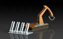 Hydraulic Robot (SOLIDWORKS)
