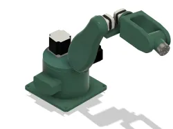 Industrial robotics arm