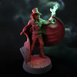 Infernal Flamebearer: Herald of Darkness | Warlock, Sorcerer or Mage Mini