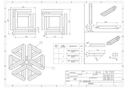INFINITY CUBE / INFINITY CUBE SQUARE HOLLOW 20X20
