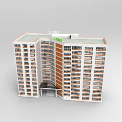 IUBAT. 3D printable university building