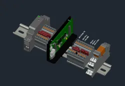 KKSB Arduino DIN Rail Clip Bracket