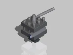 Lathe tool post