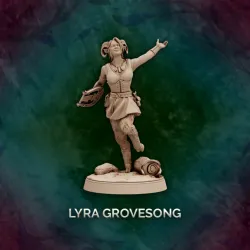 Lyra Grovesong -  Satyr Bard