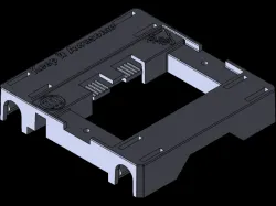 Makerbot Replicator Extruder Carriage for Dual Extruders
