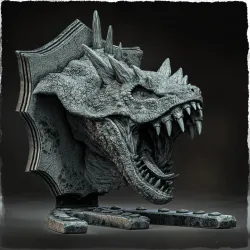 Mantis Dragon (head trophy)