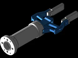 Mechanical arm clamping claw