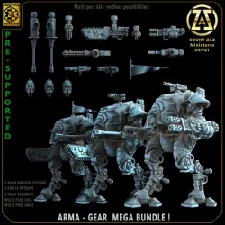 MEGA BUNDLE - ARMOUR-GEAR - SQUIRE CLASS FIGHTING MECH