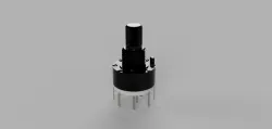 Mini rotary switch 1P8T