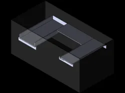 Model of my snakes enclosure